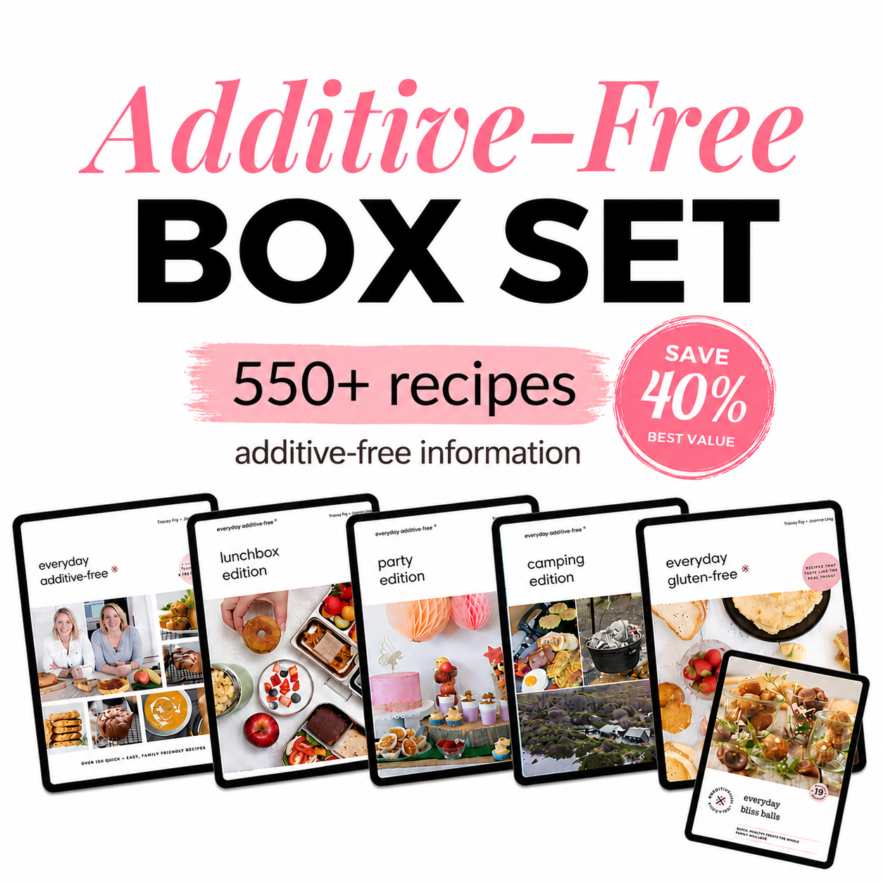 The Ultimate Additive-Free Cookbook Set