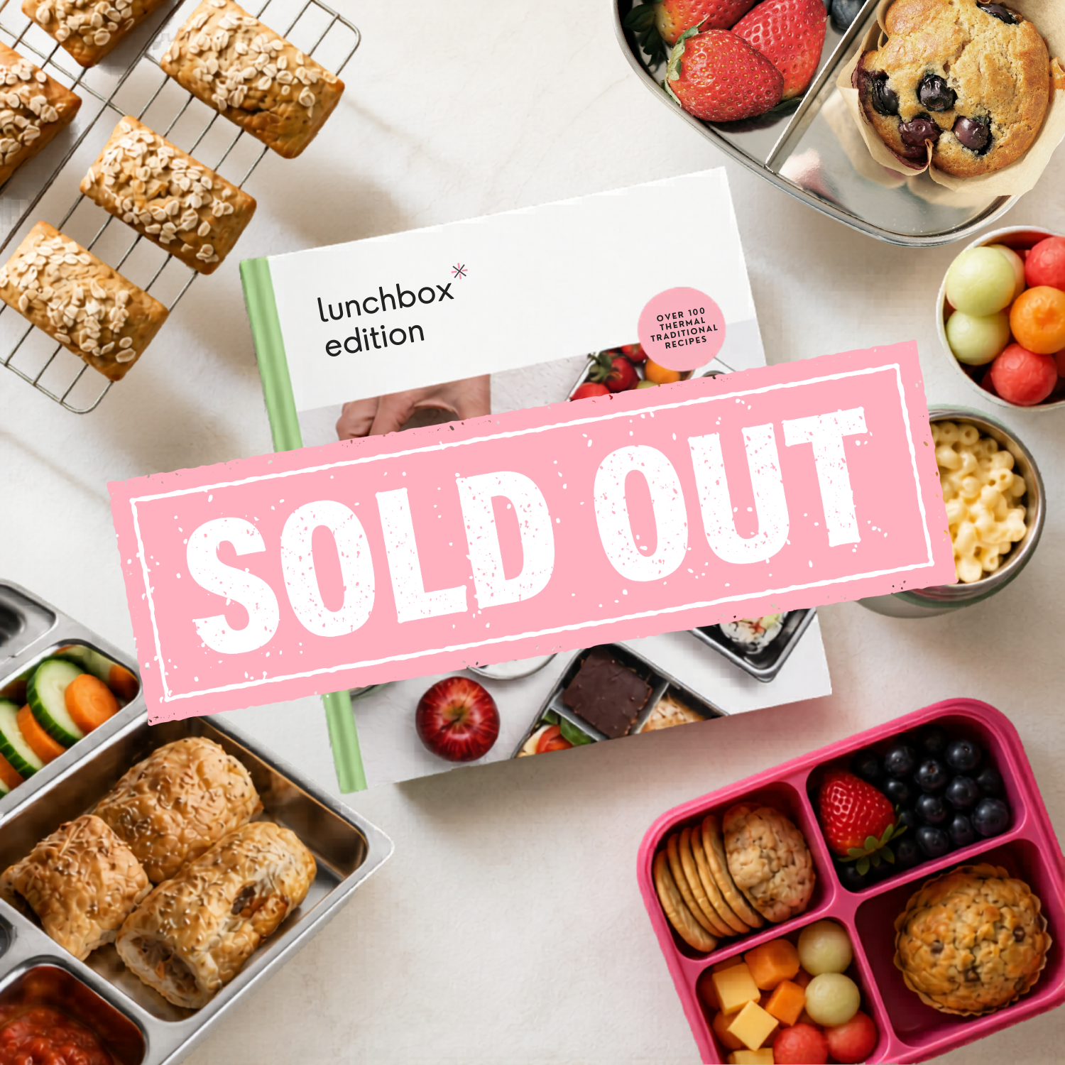 Lunchbox Edition – Additive-Free Cookbook (Paperback Presale)