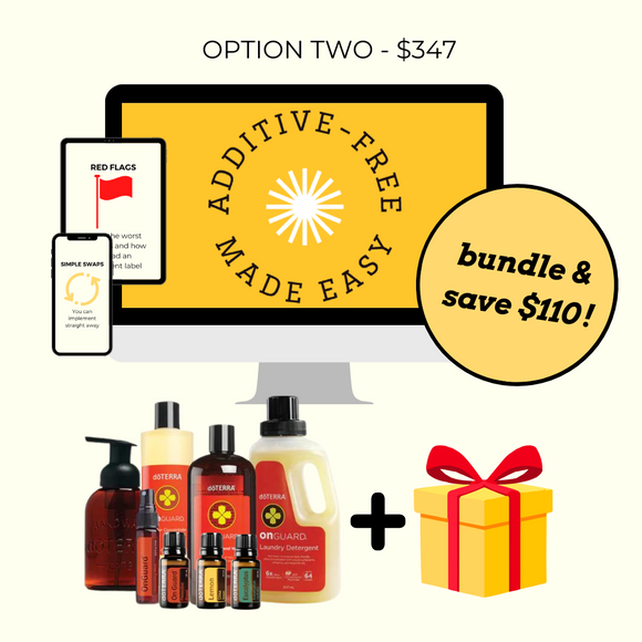 Additive-Free Made Easy BUNDLE:  SAVE $110